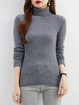 Turtleneck Sweater 100% Merino Wool Sweater Women'