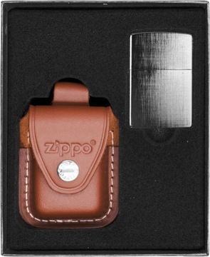 Zestaw ZIPPO Zapalniczka LINEN WAVE prezentowy*nr2