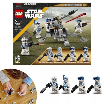LEGO STAR WARS ŻOŁNIERZE-KLONY Z 501 LEGIONU