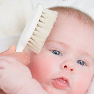 Щетка для волос с мягкой козьей щетиной для детей, благородная