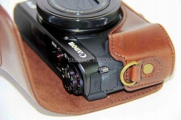 Новый чехол из искусственной кожи для камеры Canon Powershot