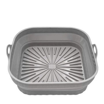 Foldable Air Fryer Silicone Basket Airfryer Oven Baking Tray Silicone Mold