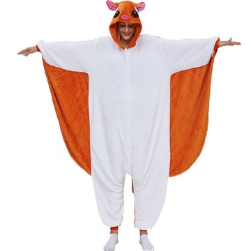 PIŻAMA ZWIERZĘTA Kobiety Full Body Kigurumi latają