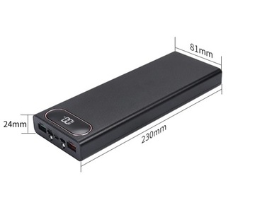 Корпус PowerBank 10x18650 Micro USB C, TWISTED QC