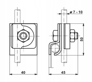 ЧЕРНАЯ НЕРЖАВЕЮЩАЯ НЕРЖАВЕЮЩАЯ Держатель для желоба