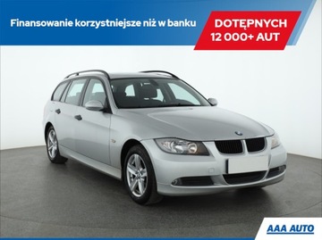 BMW Seria 3 E90-91-92-93 Touring E91 2.0 318i 129KM 2006 BMW 3 318 i, Klima, Tempomat, Parktronic,ALU