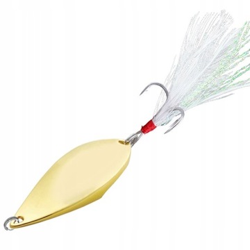BŁYSTKA Blacha SZCZUPAK SANDACZ Metal 10g 4,3cm