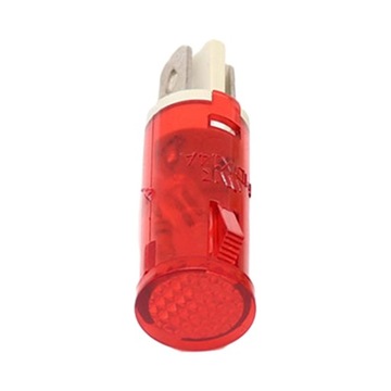 LAMPA KONTROLA DC 24V, MALÉ ROZMĚR OTVORU 12,7 MM KOMPAKTOWA ČERVENÁ