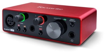 АУДИОИНТЕРФЕЙС ABLETON FOCUSRITE SCARLETT SOLO 3 ПОКОЛЕНИЯ + ПРОГРАММНОЕ ОБЕСПЕЧЕНИЕ