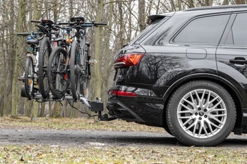 ПЛАТФОРМА ДЛЯ ВЕЛОСИПЕДОВ ДЛЯ КРЮЧКА ДЛЯ 4 ВЕЛОСИПЕДОВ НАКЛОННО ЗАКРЫВАЕМАЯ 13-КОНТАКТНАЯ ФОНАРИ