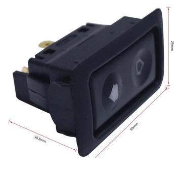 UNIWERSALNY PRZYCISK PRZEŁĄCZNIK STEROWANIA SZYB