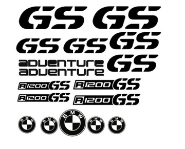 bmw gs r 1200 adventure naklejka naklejki komplet