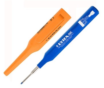 Marker Lyra do głębokich otworów niebieski