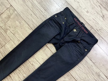 HILFIGER DENIM Spodnie Męskie IDEAŁ W30 L30 pas 82