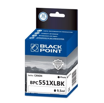 Tusz Black Point CLI551 Photo Canon Pixma MG5550