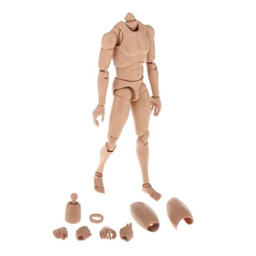 Фигурка мужского тела мальчика в масштабе 3X1/6