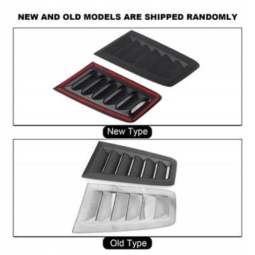 2 szt. Otwory wentylacyjne maski silnika Otwór