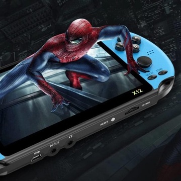 ПОРТАТИВНАЯ ИГРОВАЯ КОНСОЛЬ X12 PLUS Более 1000 ретро-игр