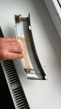 ХРОМИРОВАННАЯ ПОЛОСКА ХОККЕЙ БАНАН MERCEDES W124 124 SEDAN L