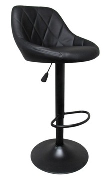 Табурет D3B, барный стул, вращающееся кресло, экокожа, регулируемая высота