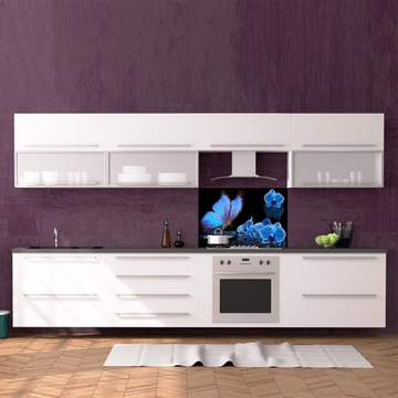 Стеклянная панель Цветы 322006204 140x70