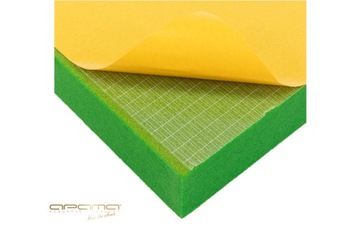 Decor panel akustyczny SAMOPRZYLEPNY dekoracyjny 25x50 gr.7cm KLOCEK atesty