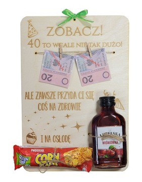 Prezent tabliczka widzisz 18 urodziny 500+