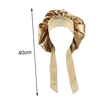 Ночная шапка для сна, подарочная упаковка, головной убор с завязками, удобный ауреат