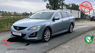 Mazda 6 II Kombi Facelifting 2.0 MZR 155KM 2011 Mazda 6 Raty 2.0 benz Bose Klimatronic EXECUTIVE Zarej w PL Gwarancja 2.0