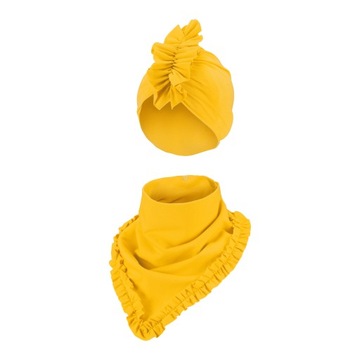 Czapka turban chusta jak komin niemowlak 38