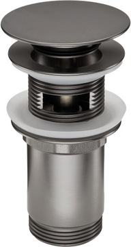 Deante korek Titanium clik clak uniwersalny okrągły