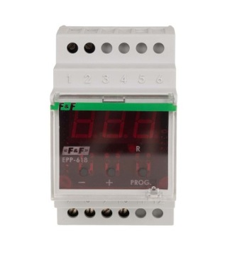 F&F EPP-618 Przekaźnik prądowy w wyświetlaczem LED