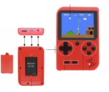 ПОРТАТИВНАЯ МИНИ-ИГРОВАЯ КОНСОЛЬ 400 В 1 GAMEBOY