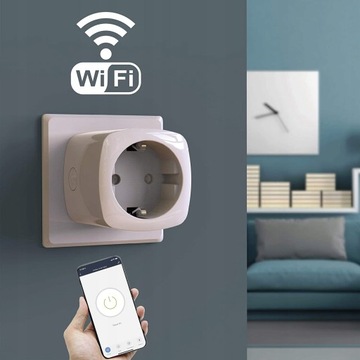 ИНТЕЛЛЕКТУАЛЬНАЯ WiFi РОЗЕТКА SMART TUYA ВАТТМЕТР ПРОГРАММАТОР ТАЙМЕР