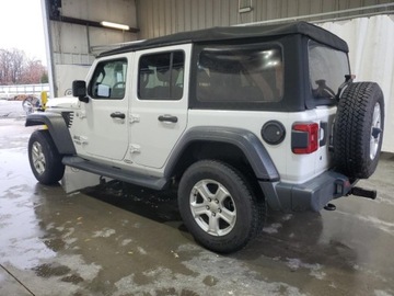 Jeep Wrangler III Unlimited Facelifting 3.6 V6 286KM 2018 Jeep Wrangler UNLIMITED SPORT, V6, od ubezpieczyciela 3.6 Benzyna 285KM, zdjęcie 3