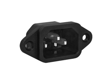 Кабельная розетка переменного тока Cabletech WTY0122.1 «папа»