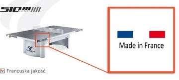 НАСТОЛЬНЫЙ ТЕННИСНЫЙ СТОЛ НА УЛИЦЕ PRO 510M СЕРЫЙ КОРНИЛО