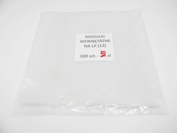 OKŁADKI KOSZULKI WEWNĘTRZNE NA LP WINYLE [12] 100