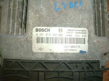 JEDNOTKA ŘÍZENÍ MOTORU RENAULT MASTER III MOVANO 0281016808 237100637R