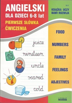 Angielski dla dzieci 6-8 lat Zeszyt 6