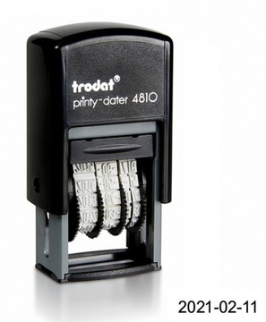 САМОКРАСИЛЬНАЯ ШТАМП ДАТА TRODAT 4810 ISO