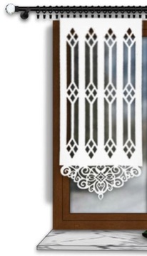 PANEL AŻUROWY FIRANA GOTOWA EKRAN 70 x 110 WZORY