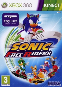 XBOX 360 SONIC FREE RIDERS / Kinect