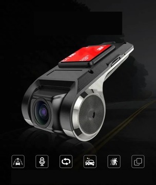 Rejestrator jazdy DVR HD g-sensor system LDWS WDR