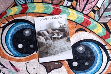 DZIECIĘCY DYWAN DO PRANIA GUMA 140x190 TYGRYSEK #I150