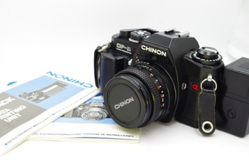 CHINON CP-5 Twin Program + CHINON 50 мм 1:1,9 + CHINON DB-D10 Отличное состояние