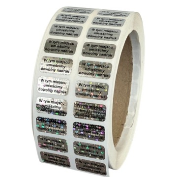 PLOMBA HOLOGRAM SECURITY VOID 20*10 mm - 250 szt.