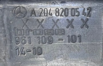 MECHANIZMUS ZVEDÁK OKNO LEVÝ ZADNÍ MERCEDES W212 EKL -15 A2128201202
