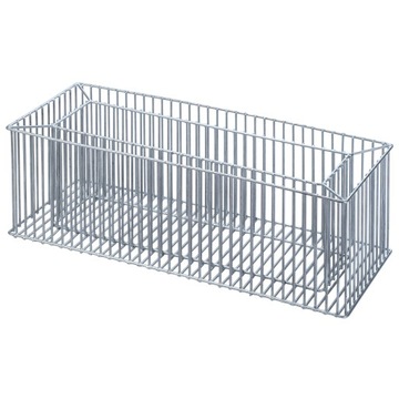 DONICA GABIONOWA OGRODOWA ZE STALI 98CM OCYNKOWANA GABION DO OGRODU STALOWY