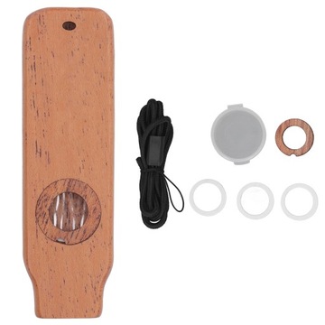 Kazoos Flute Компактный портативный профессиональный казу из красного дерева для M1